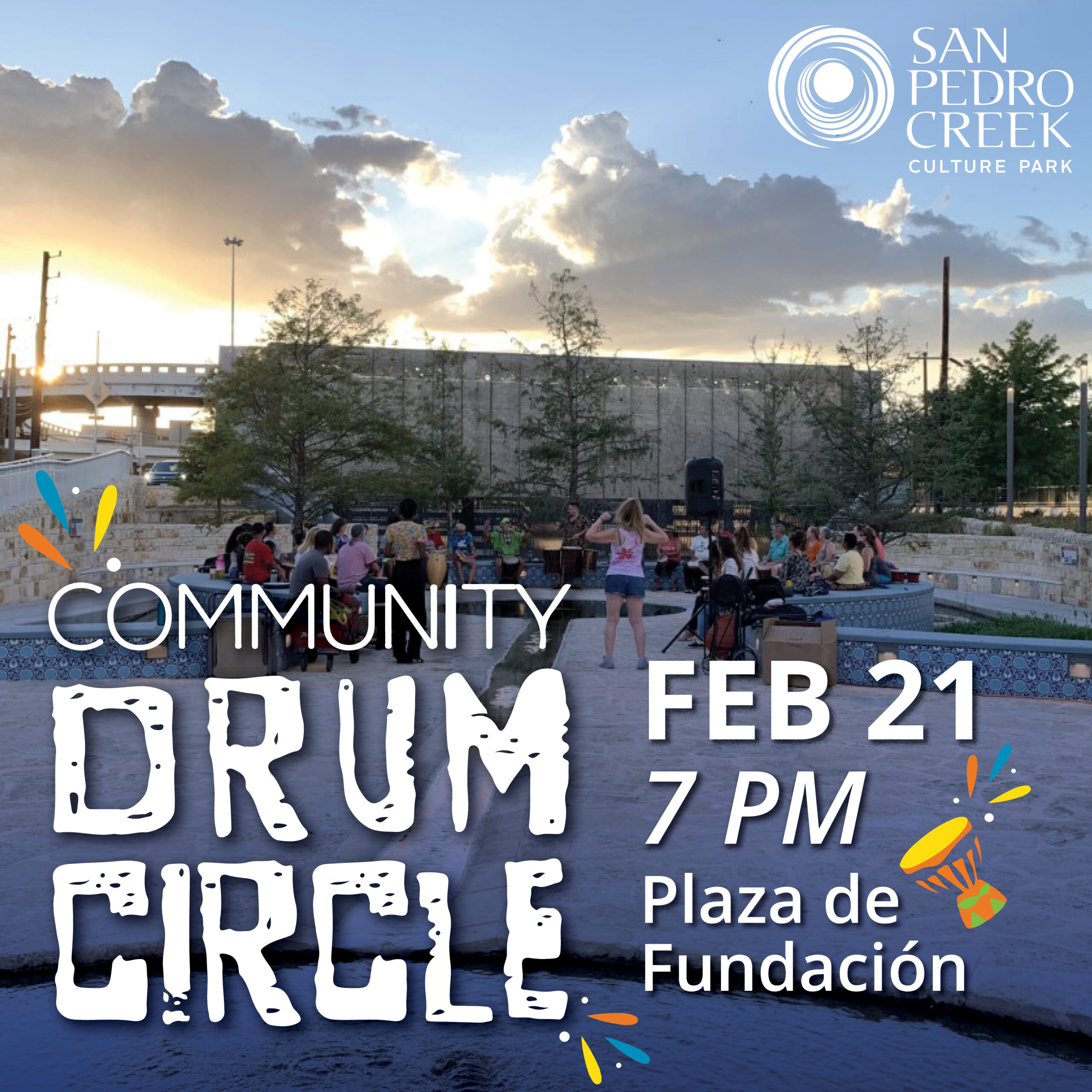 SPC drum circle FEB