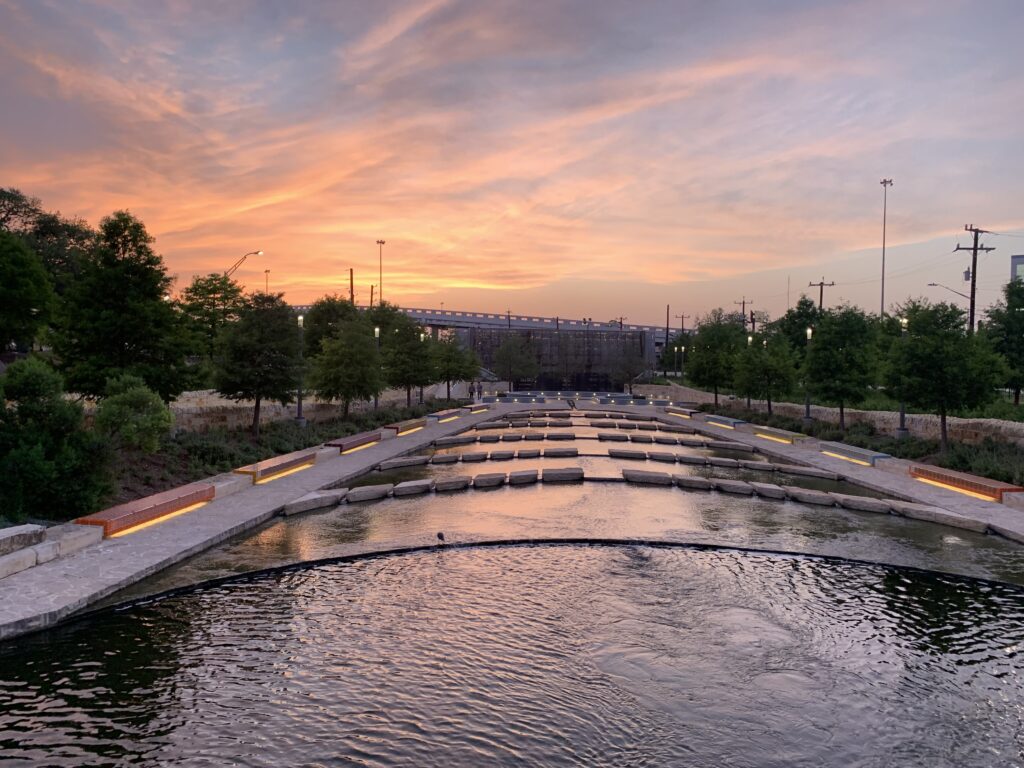 Plaza de Fundacion at San Pedro Creek Culture Park