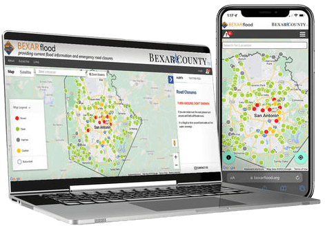 Bexar County Flood Website and Phone