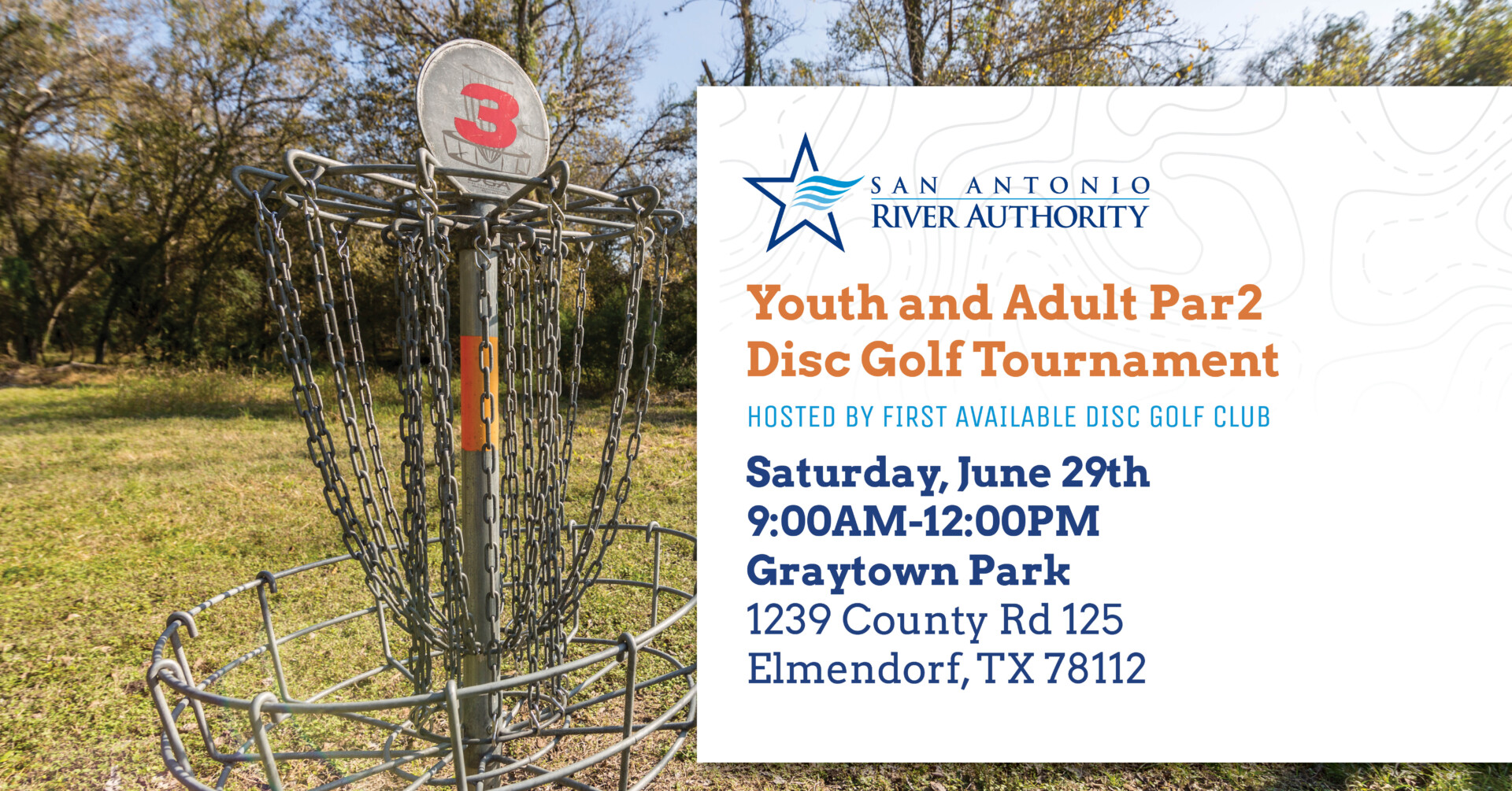 Youth and Adult Disc Golf Tournament