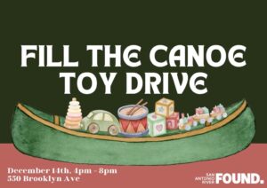 Fill the Canoe Toy Drive Promotional image